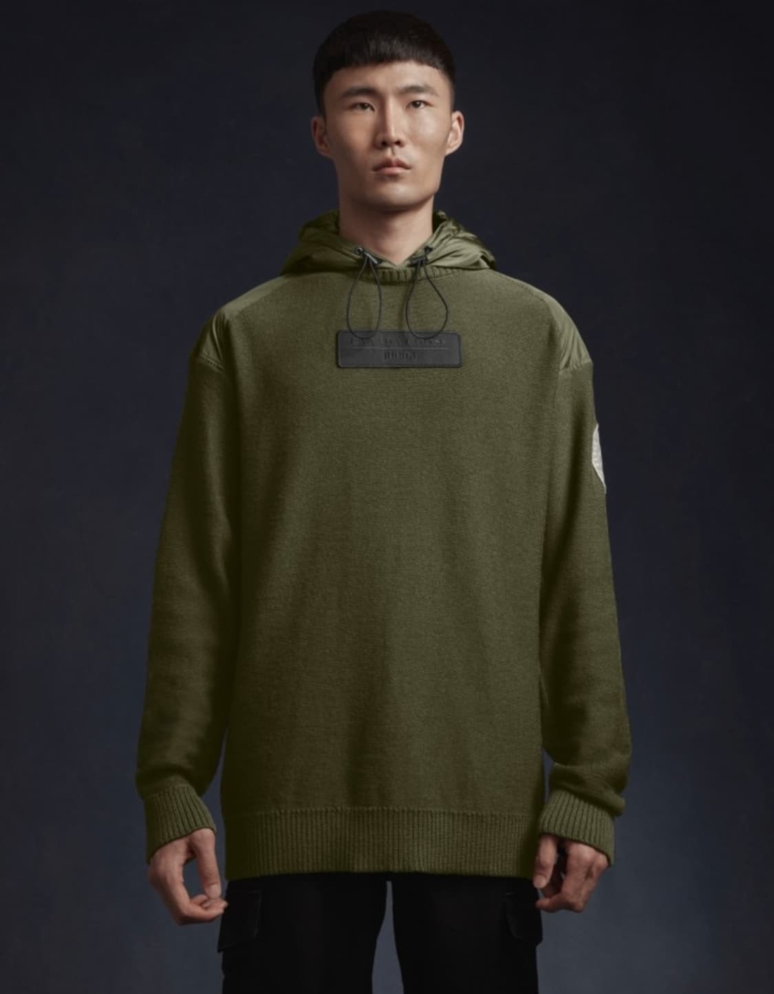 캐나다구스 x 준지 애쉬크로프트 후드 카키 상품이미지7