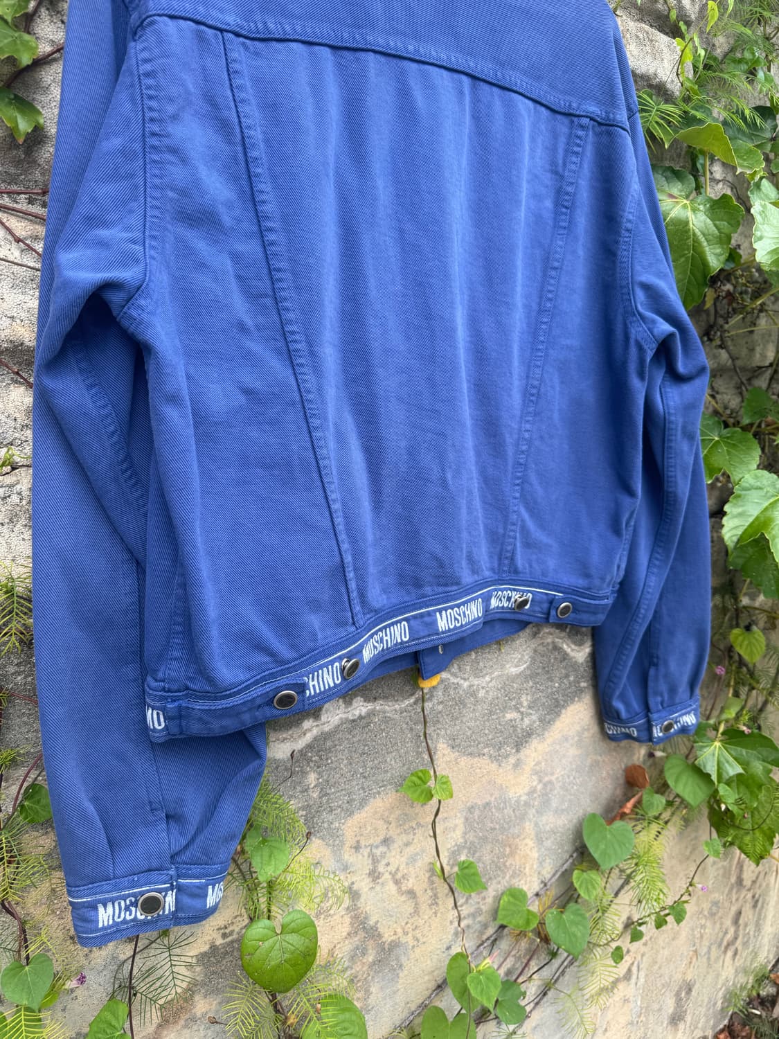 90s moschino made in italy 코튼 트러커 자켓 상품이미지5