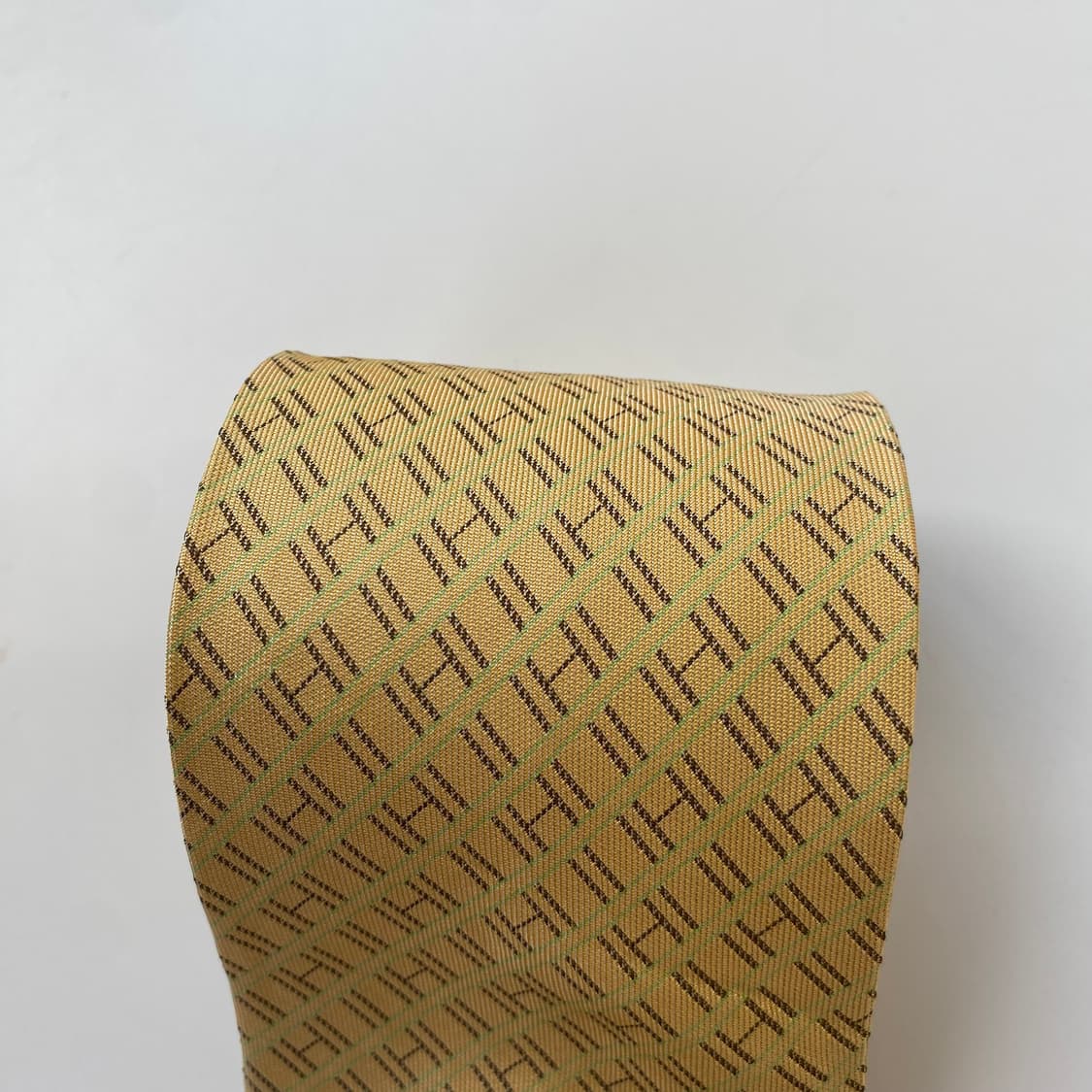 에르메스(HERMES) H모노그램 명품 정품 넥타이 상품이미지6