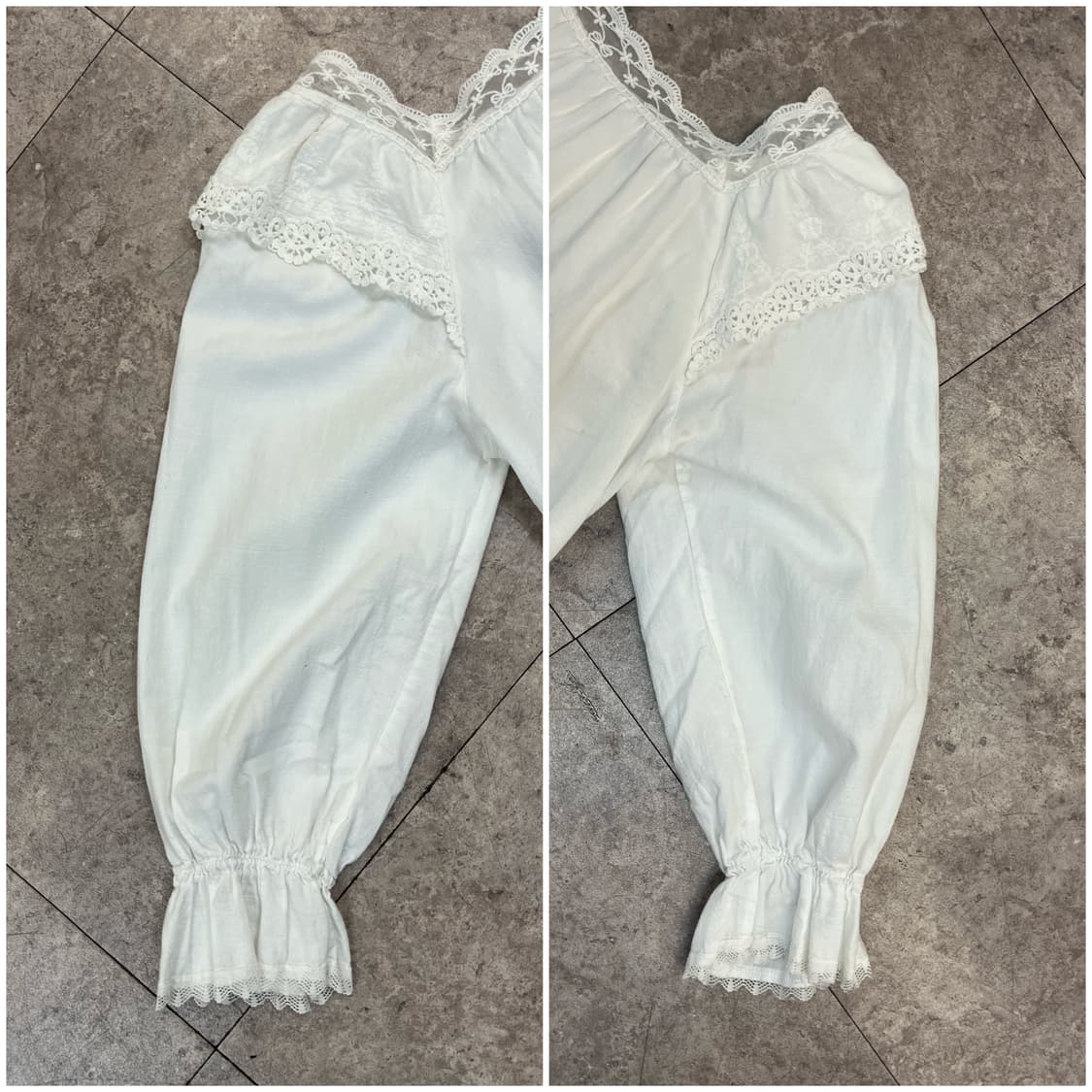 빈티지 프릴 블라우스 화이트 #csz3722 상품이미지9