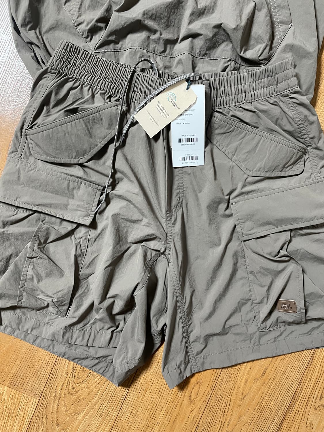 비비씨어스 재스퍼 아노락 셋업 다크그레이 L 새상품 상품이미지9