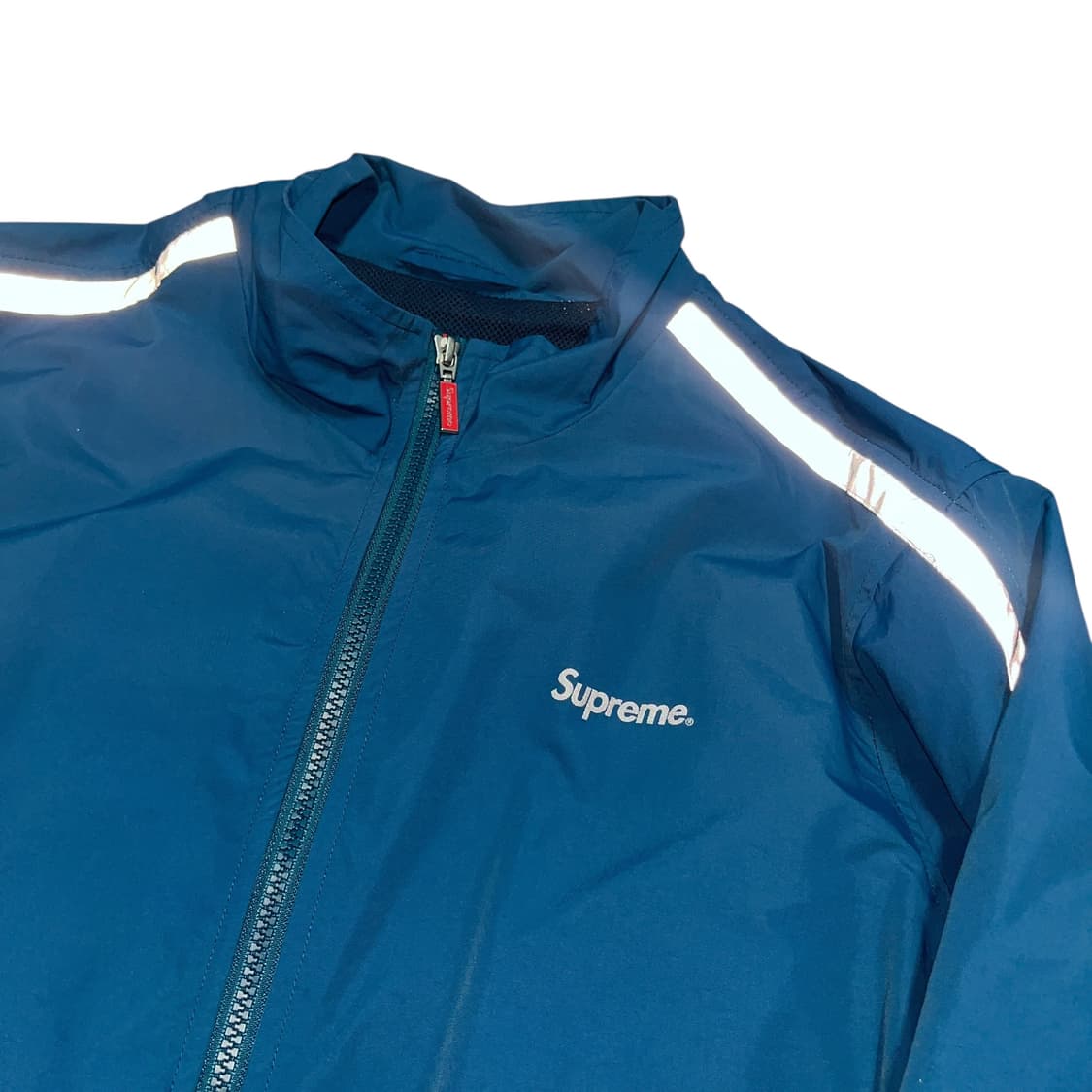 슈프림 리플렉티브 블루 바람막이 상품이미지4