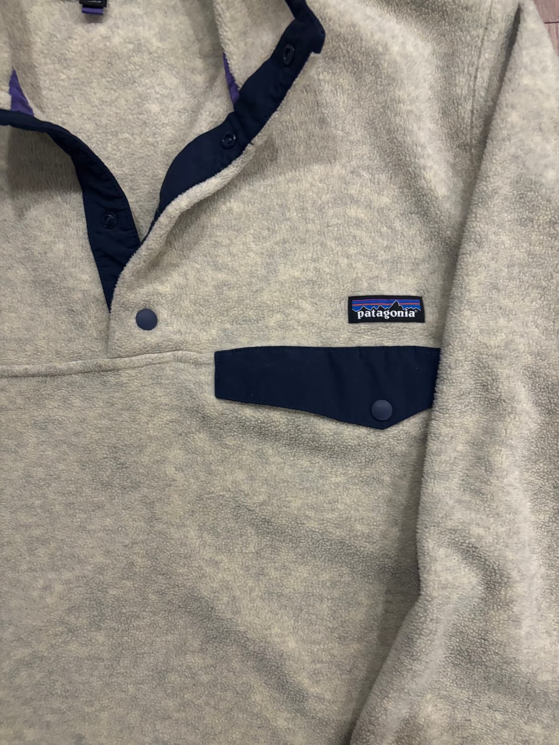 파타고니아 헤비웨이트 신칠라 오트밀 M 사이즈 상품이미지3