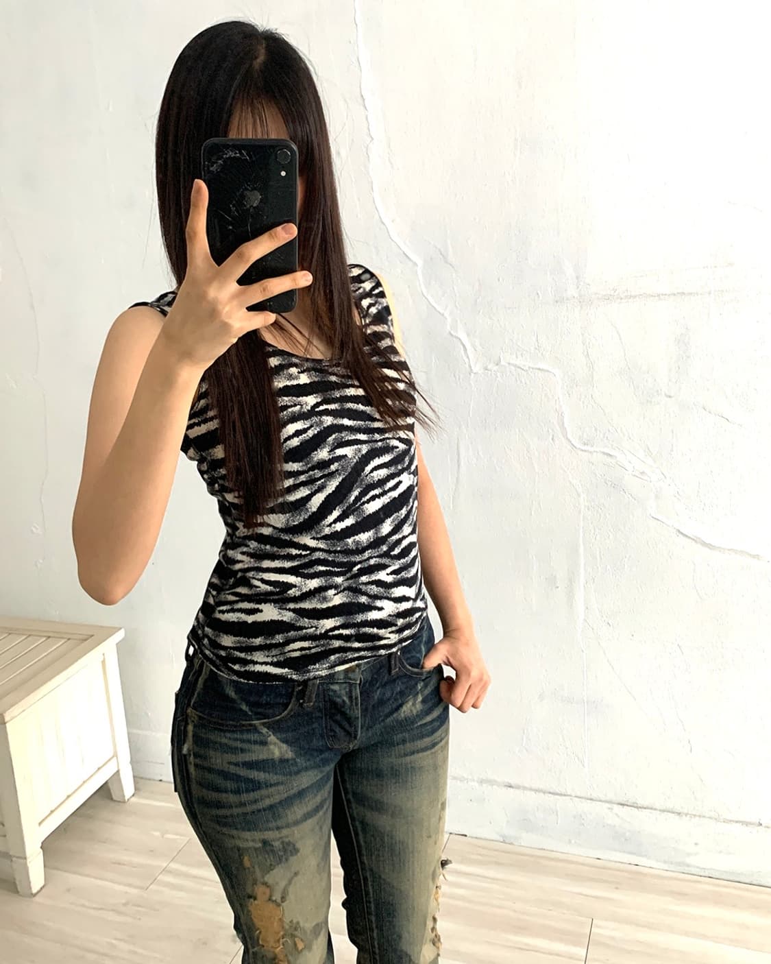 Jean Paul Gaultier zebra sleeveless 상품이미지5