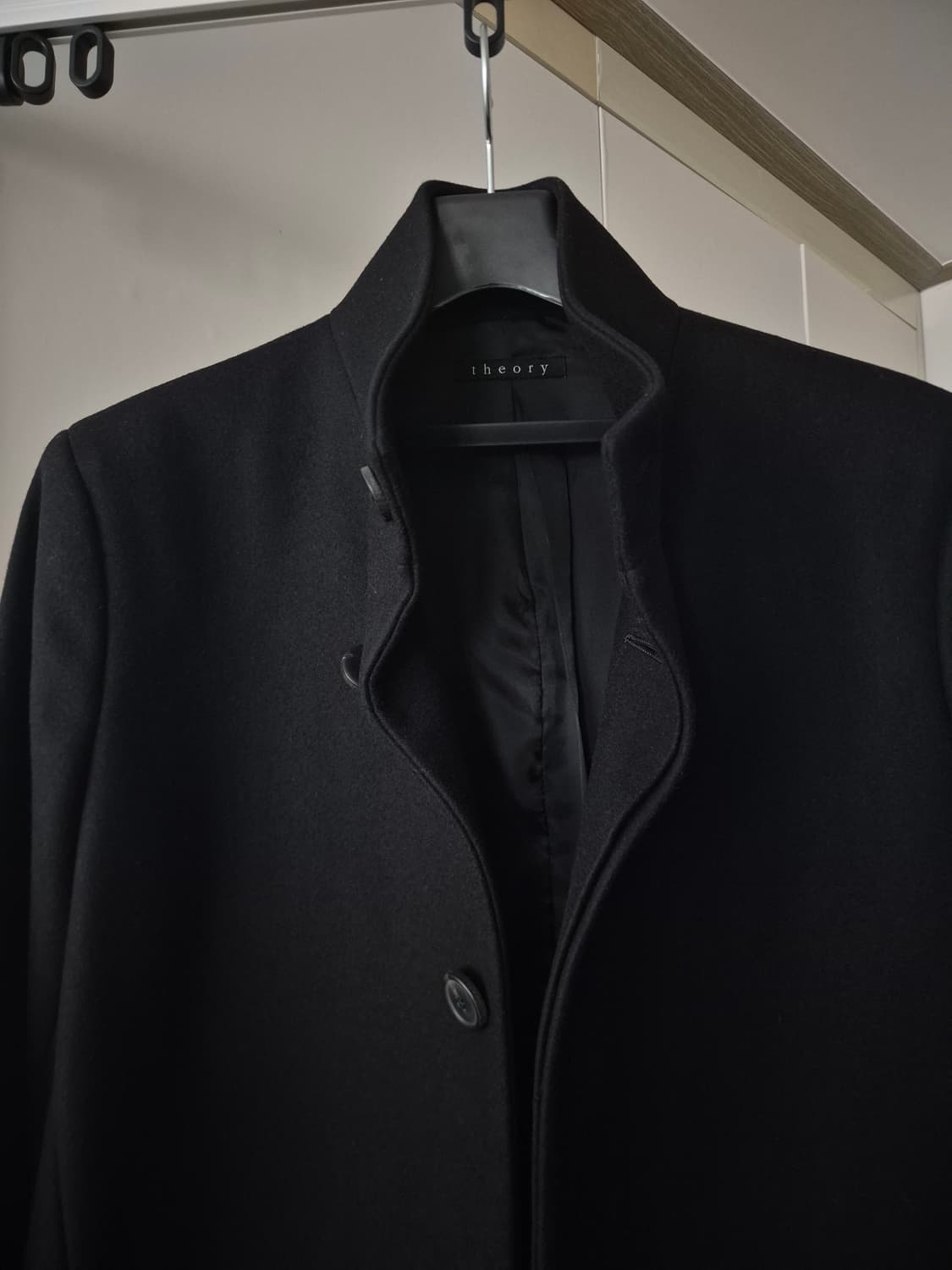 띠어리 벨빈 코트(블랙-사이즈 S) 팝이다 상품이미지2