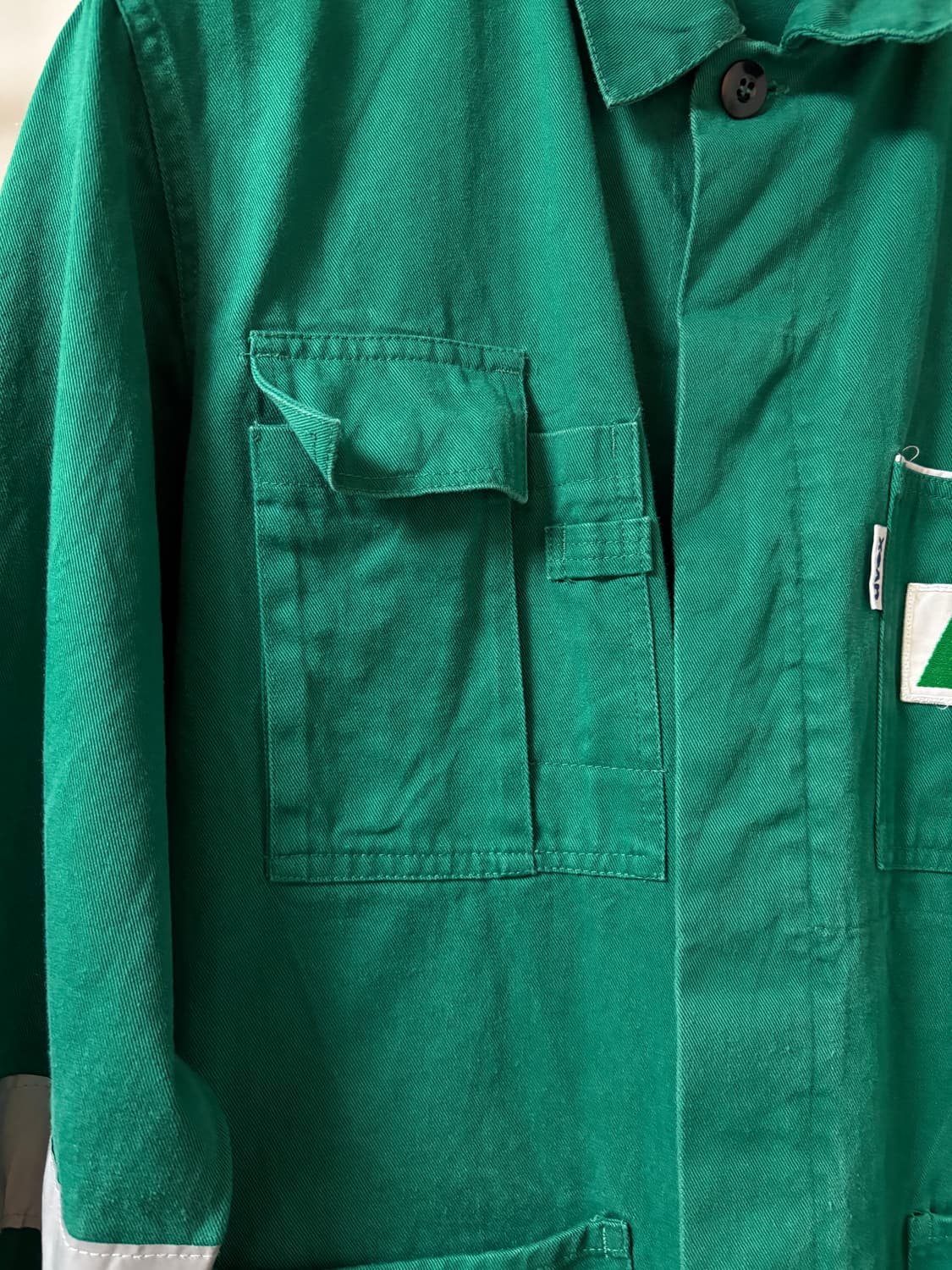 그린 프렌치 워크 자켓 상품이미지3