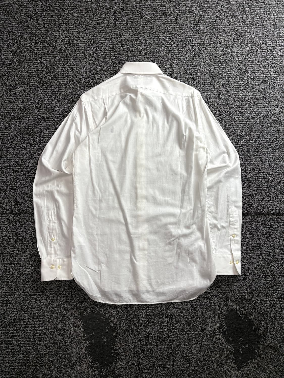 폴로 랄프로렌 포니로고 솔리드 셔츠 화이트 3473 상품이미지4