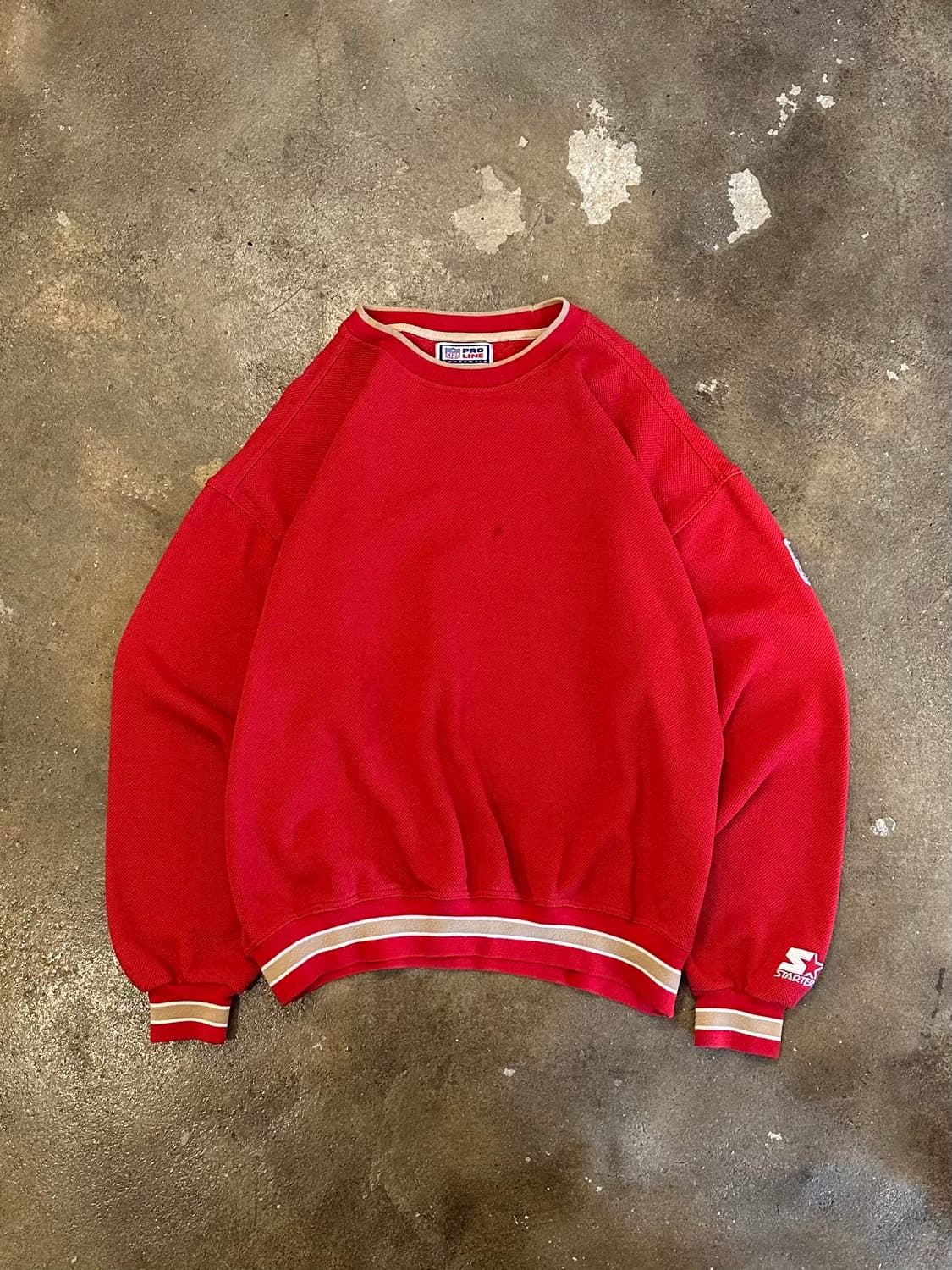 90‘s Starter Pro Line NFL Sweat Shirt 상품이미지1