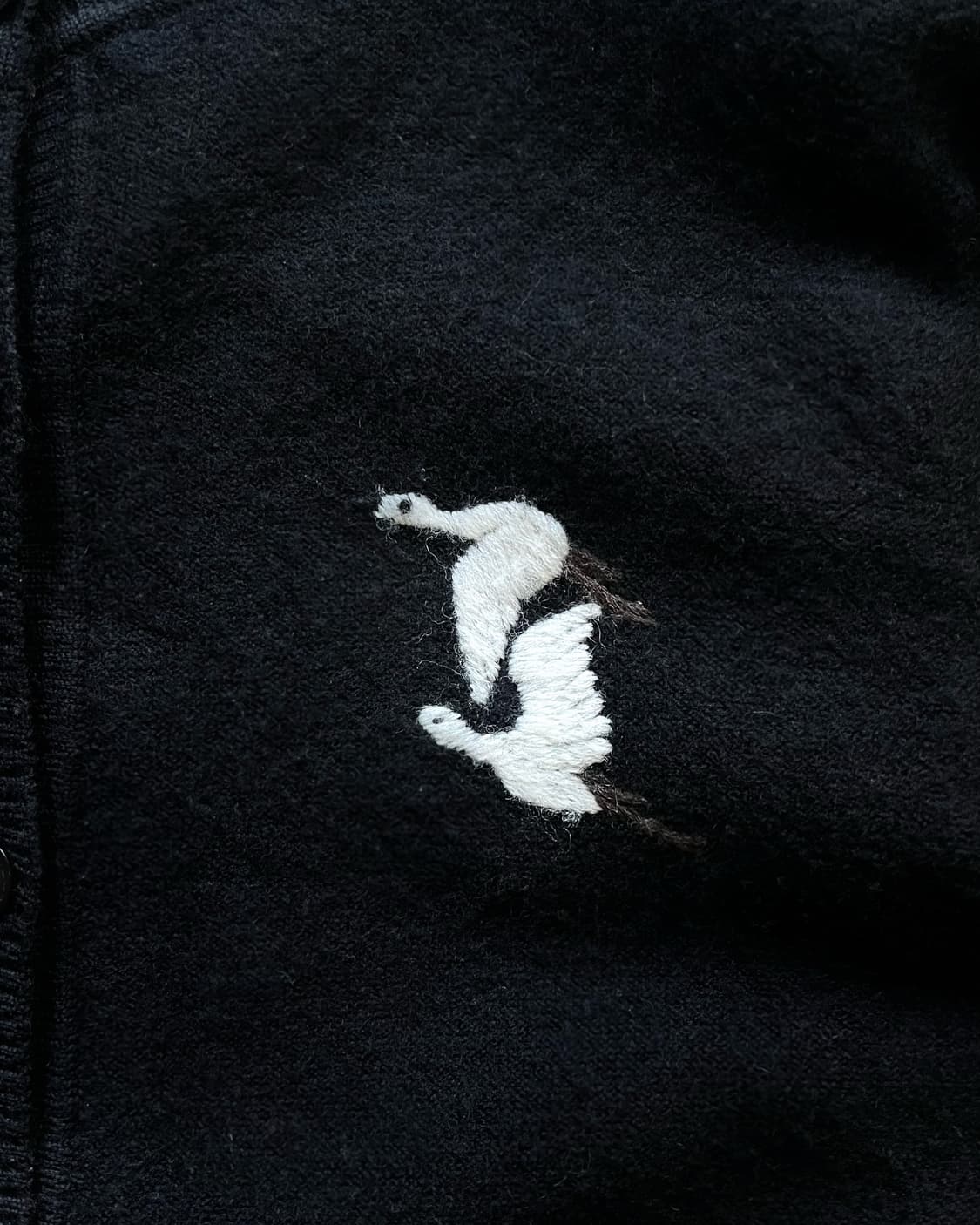 1980-90s Anubis Japan Old Wool Cardigan 상품이미지5