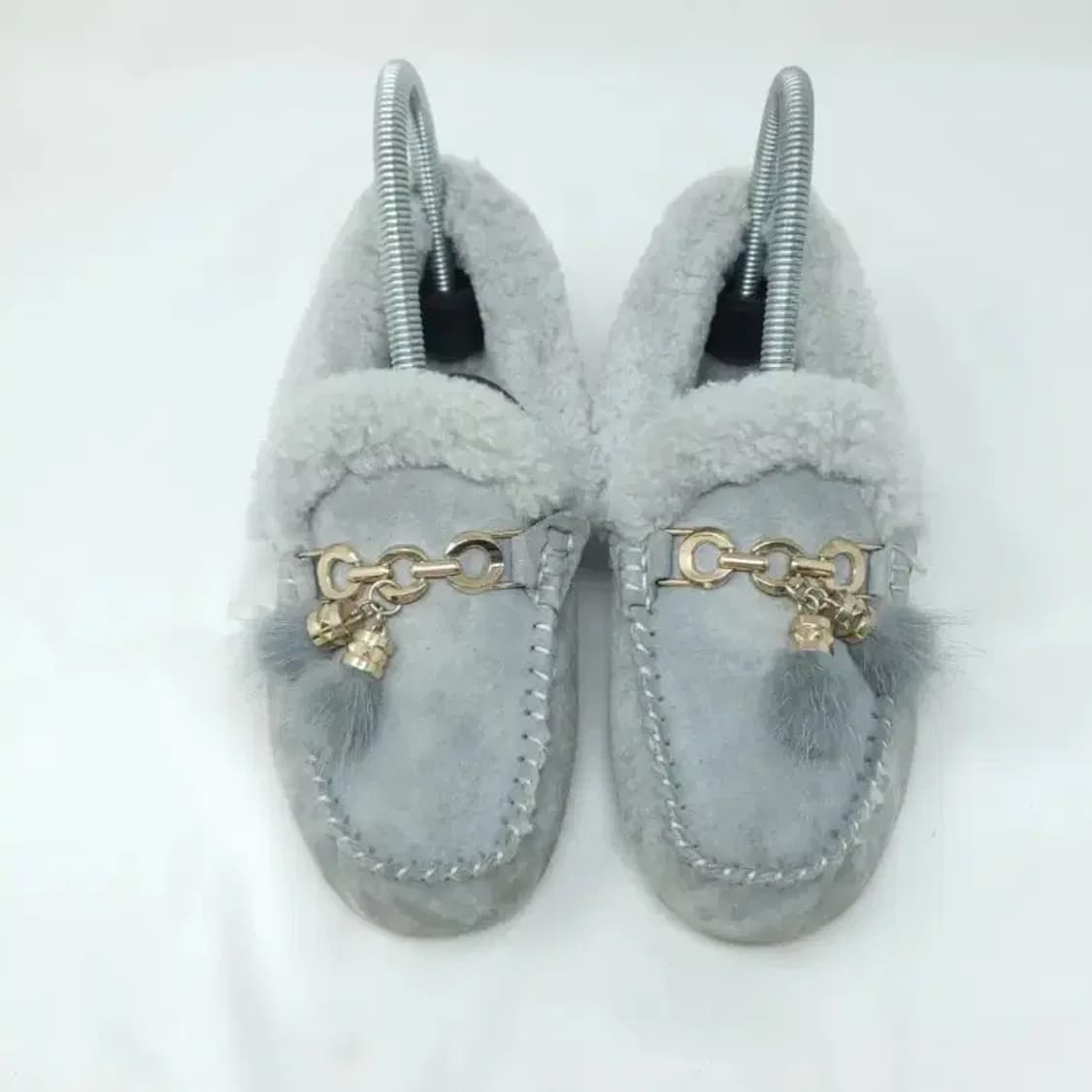 UGG 어그 모카신 220mm 그레이 상품이미지5