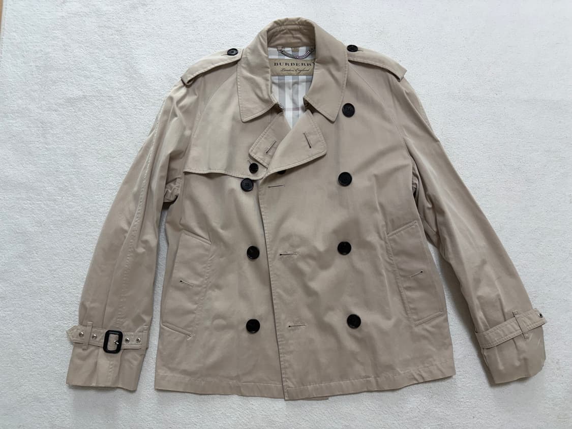 [M] 버버리 하프 트렌치 코트 자켓 상품이미지1