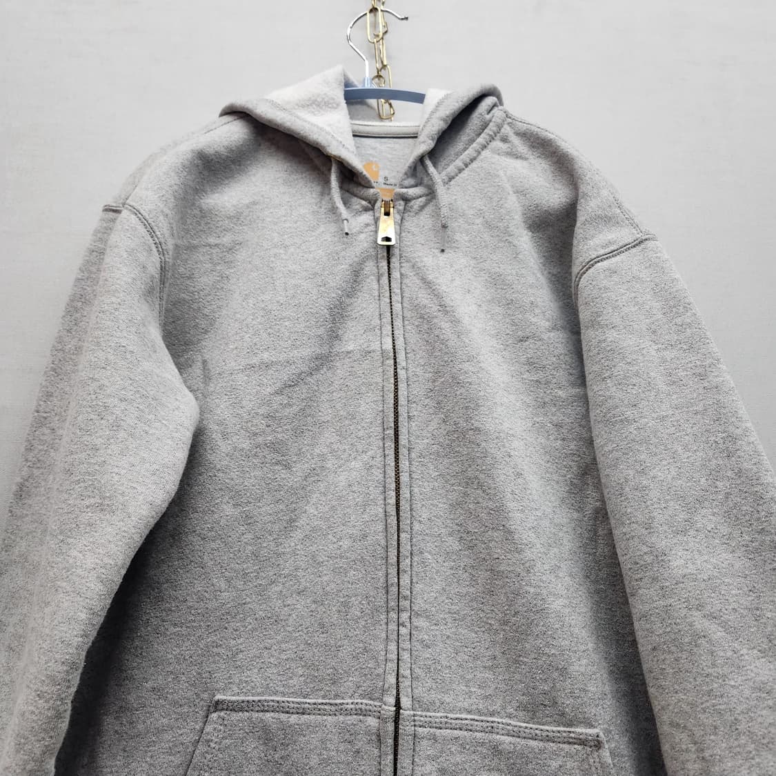 칼하트 써멀 로고 후드집업 S(L) 남여공용 상품이미지2