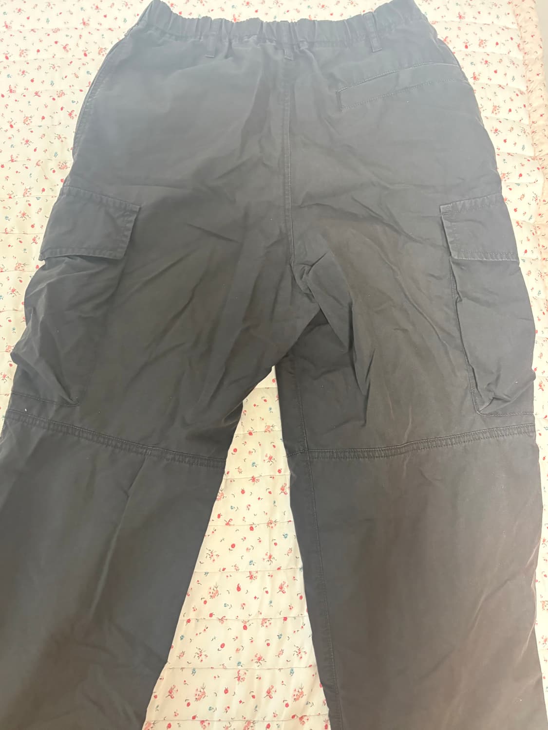 유니클로 U 와이드핏 파라슈트 카고팬츠 블랙,카키,베이지 S사이즈 상품이미지2