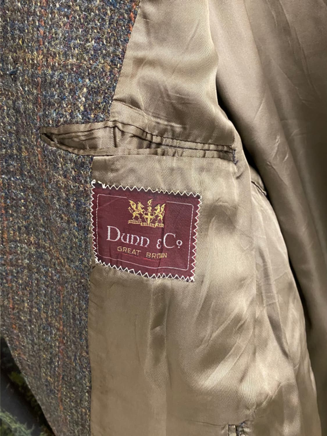 샵 세일중🌞 60's HARRIS TWEED tweed coat 상품이미지9