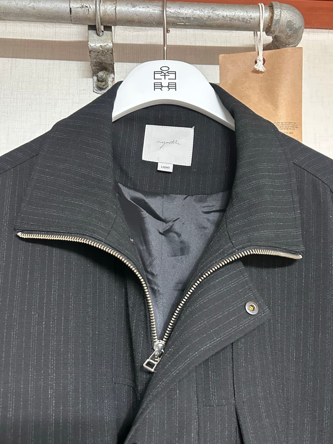 Youth 오버사이즈 필드자켓 블랙 상품이미지4