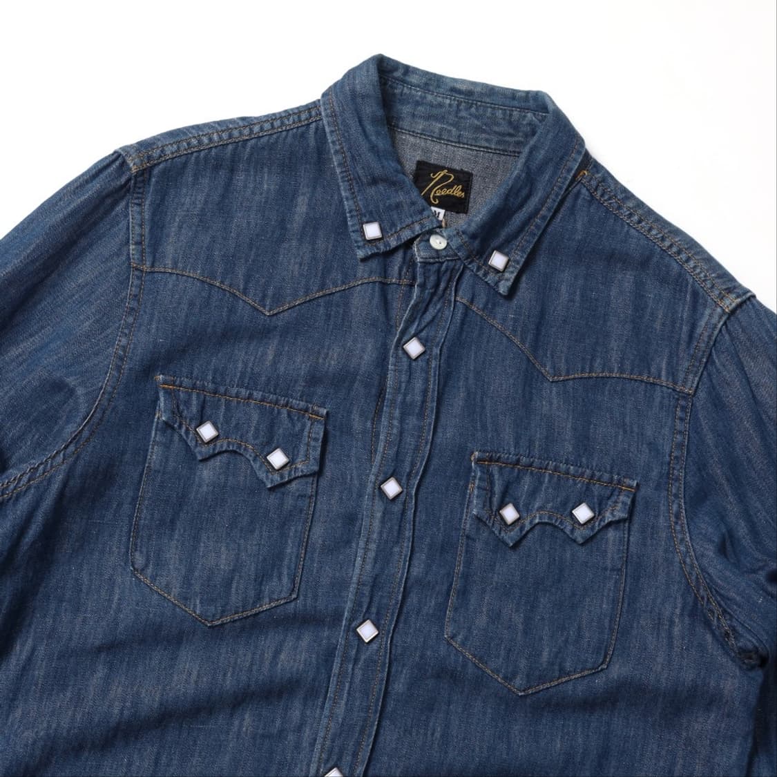 니들즈 Needles Denim Western Shirt   상품이미지4