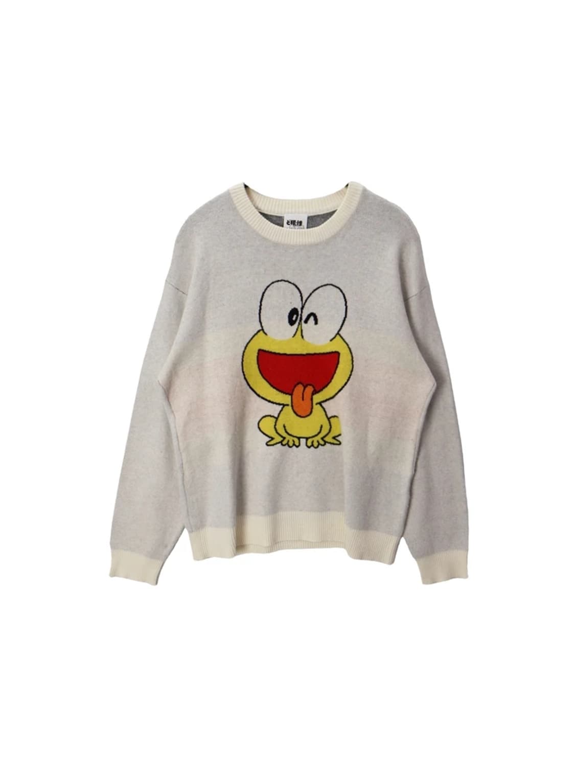 애니 배짱개구리 피욘키치 프린팅 니트 상품이미지5