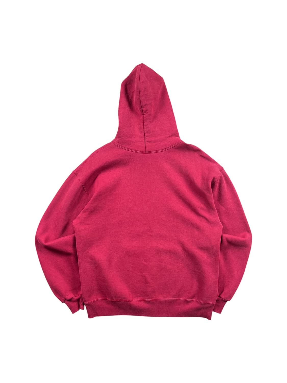 90s USA Russell Athletic 레드 컬러 후드티 상품이미지4