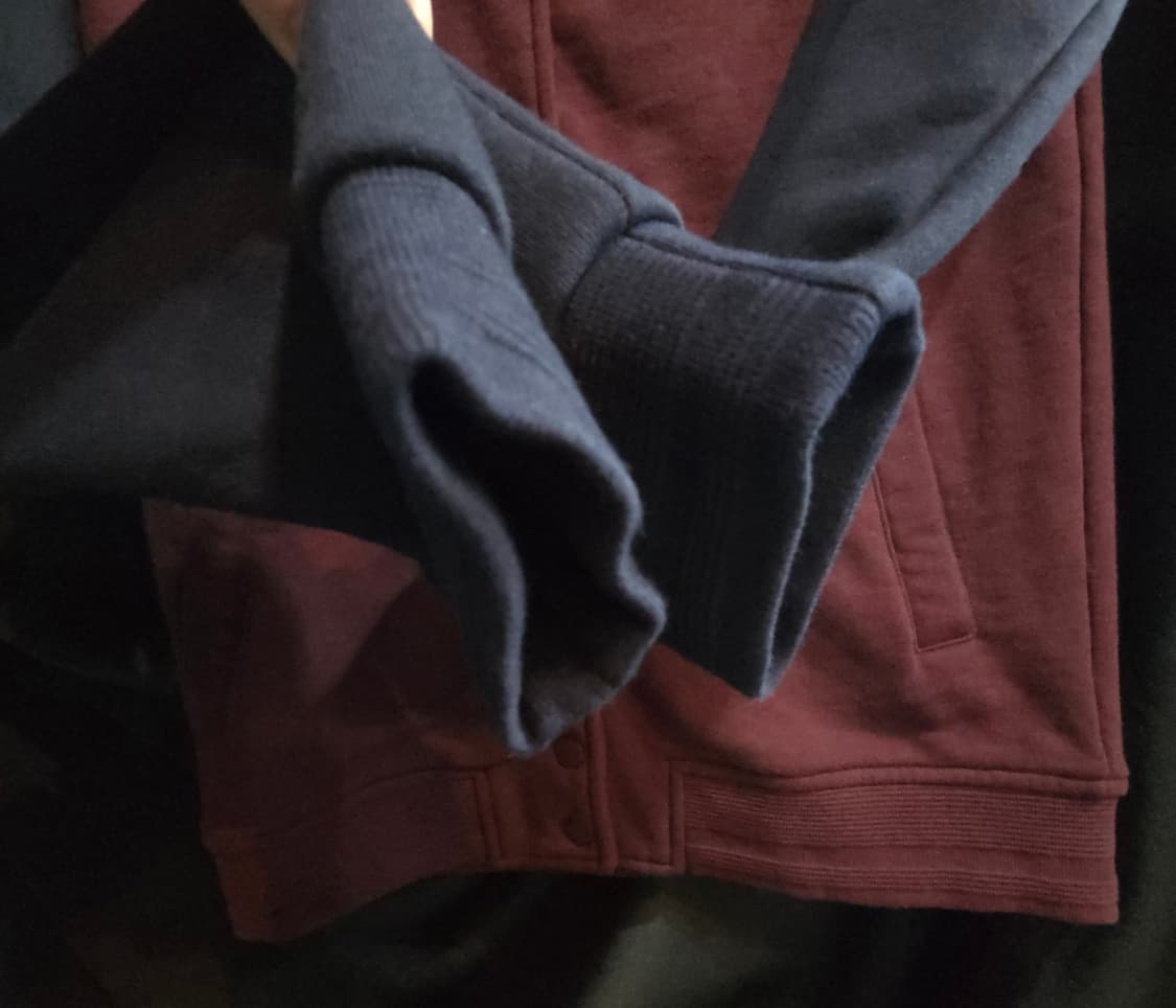 라코스테 여성 배색 바시티 자켓 상품이미지5