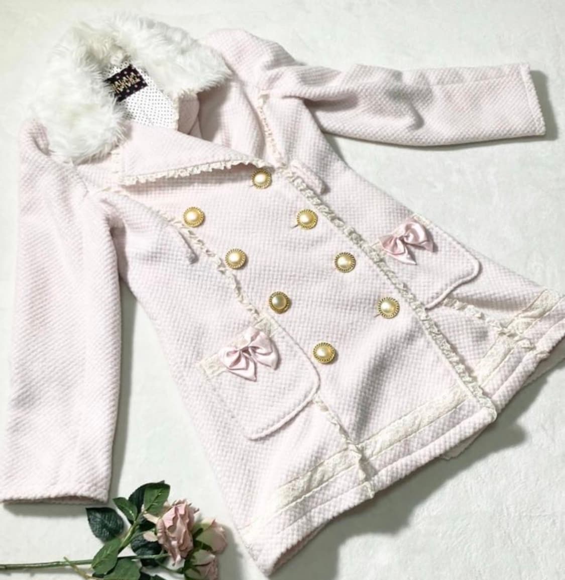 tralala 핑크리본히메갸루코트 lizlisa리즈리사빈티지베이비메탈클럽 상품이미지1