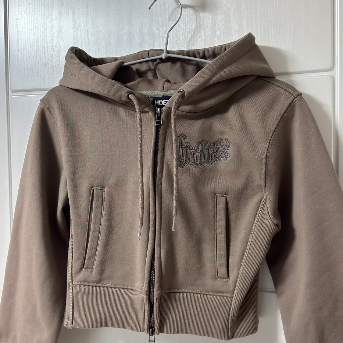 HDEX 에이치덱스 크롭 후디 집업 상품이미지3