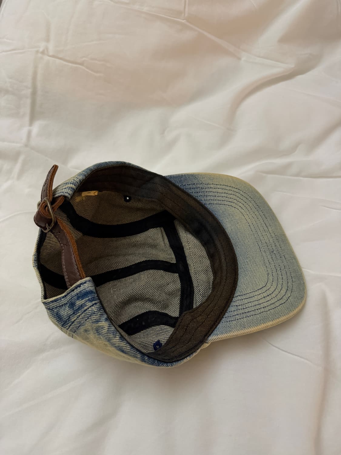 슈프림 워시드 치노 캠프캡 더티 인디고 상품이미지2