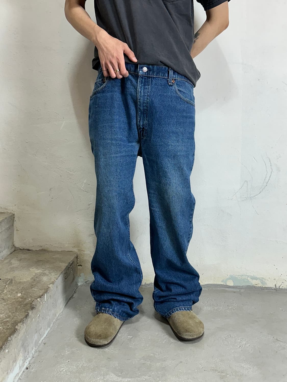 80's USA 빈티지 리바이스 517 오렌지탭 부츠컷 상품이미지1