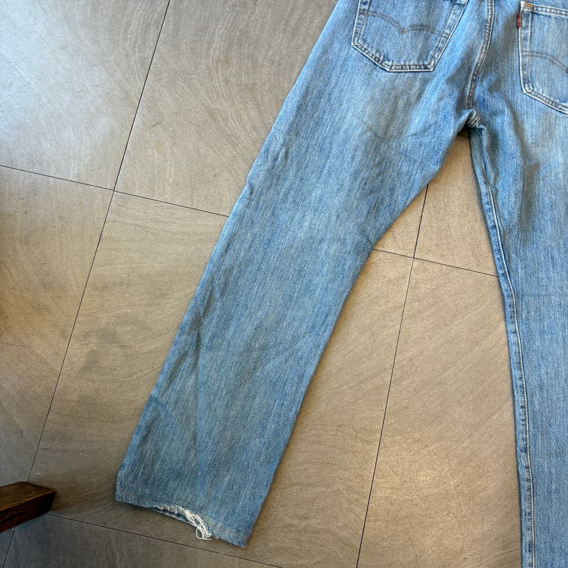 리바이스 정품 바지 오리지널 501 데님 팬츠 상품이미지9