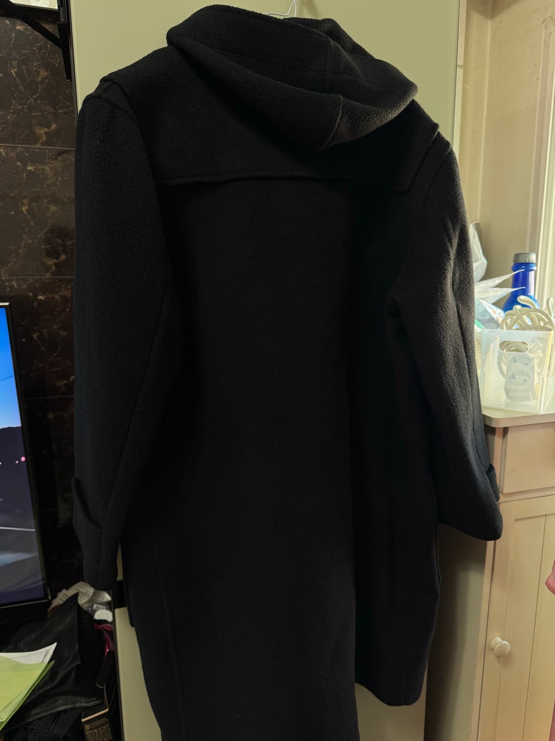 글로버올 더플코트 떡볶이코트 다크네이비L 상품이미지3