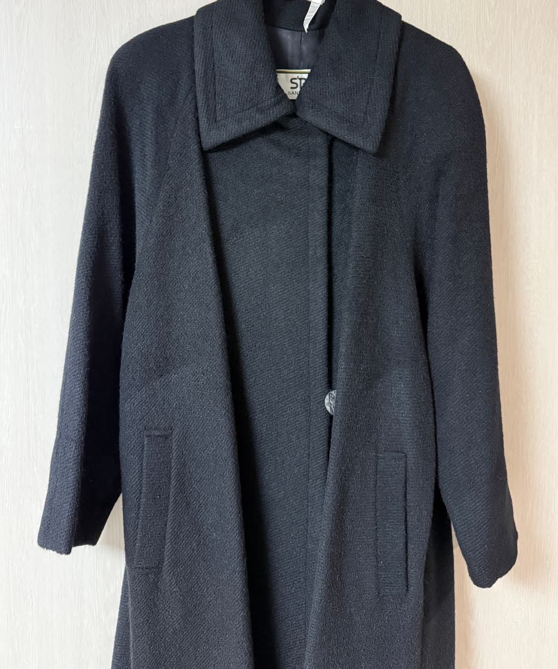 알파카 혼방 빈티지 롱코트 상품이미지3