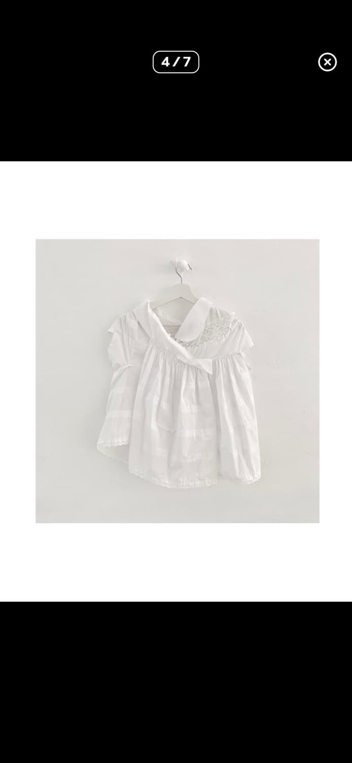 꼼데가르송 트리콧 비대칭 블라우스 상품이미지3
