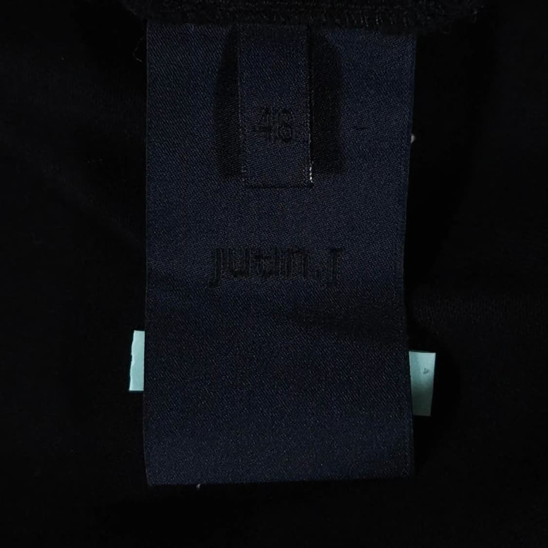 95 JUUN.J 준지 모듈 컬렉션 반팔티 블랙 그래픽 백프린팅 상품이미지8