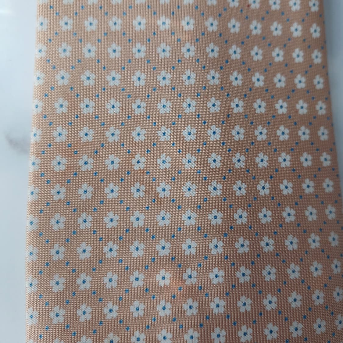 버버리 실크 브라운 플라워 도트 넥타이 9.6cm A등급 A19591
 상품이미지9