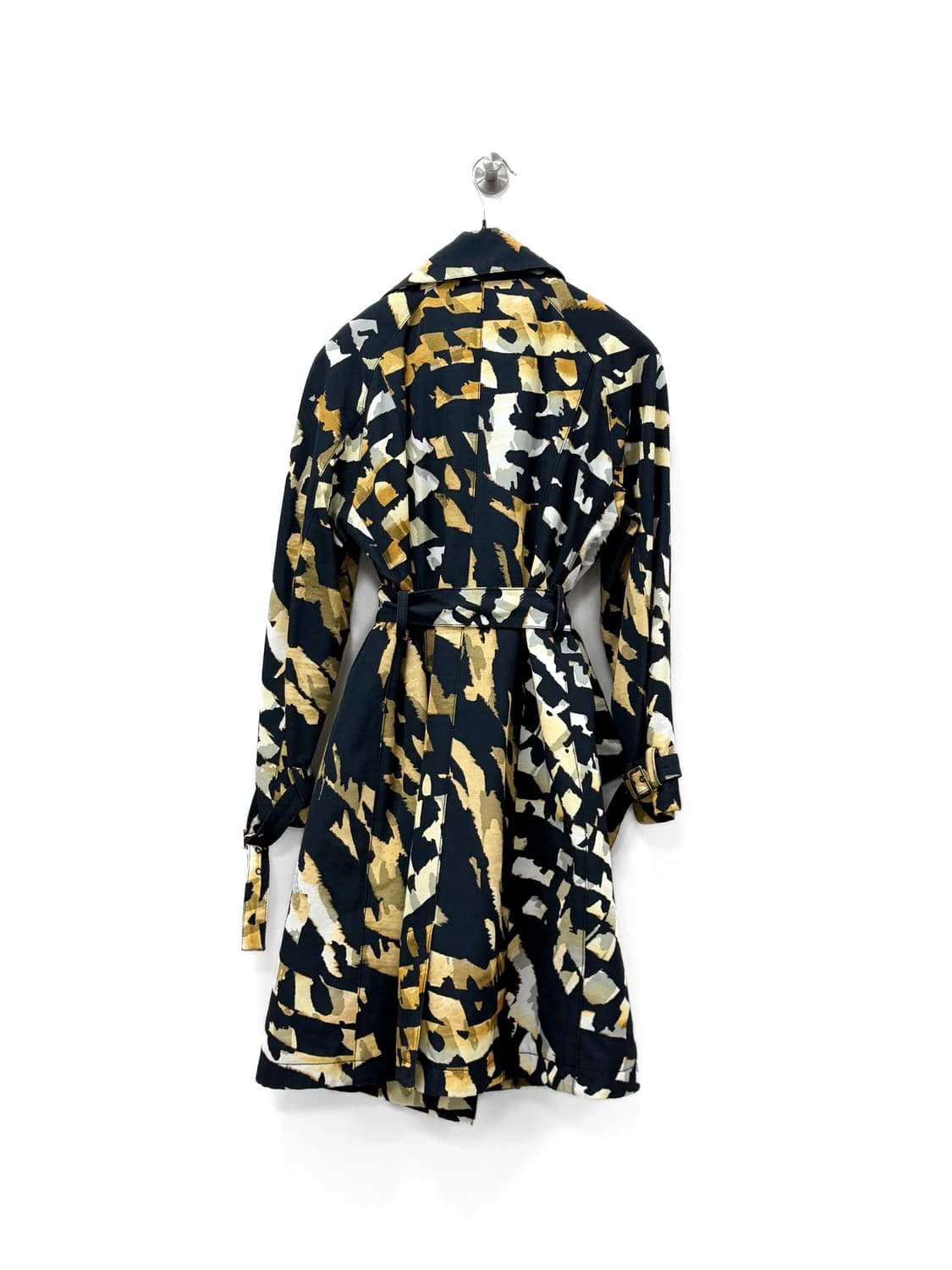Blumarine Abstract Print Trench Coat 상품이미지2