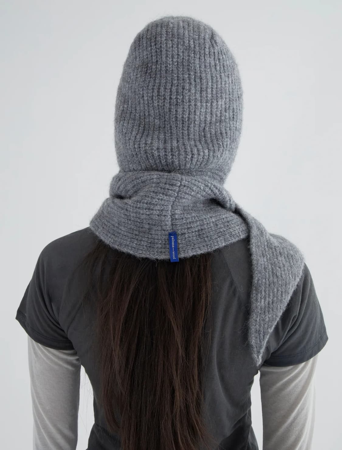 팔로마울 No 1787 CouCou 니트 스카프 /라이트그레이 상품이미지4