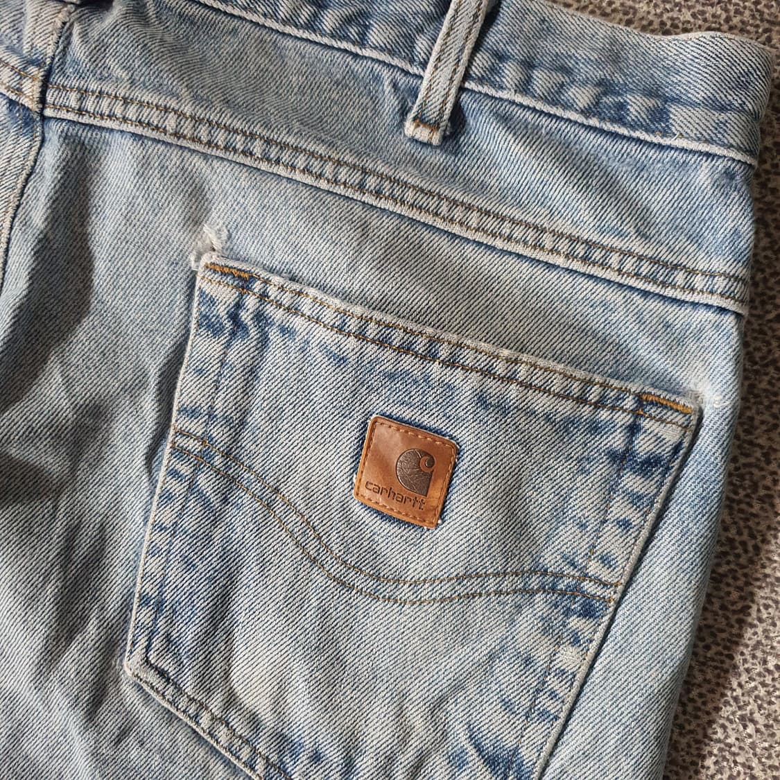 칼하트 빈티지 헤비 데님 팬츠 No.51 상품이미지7