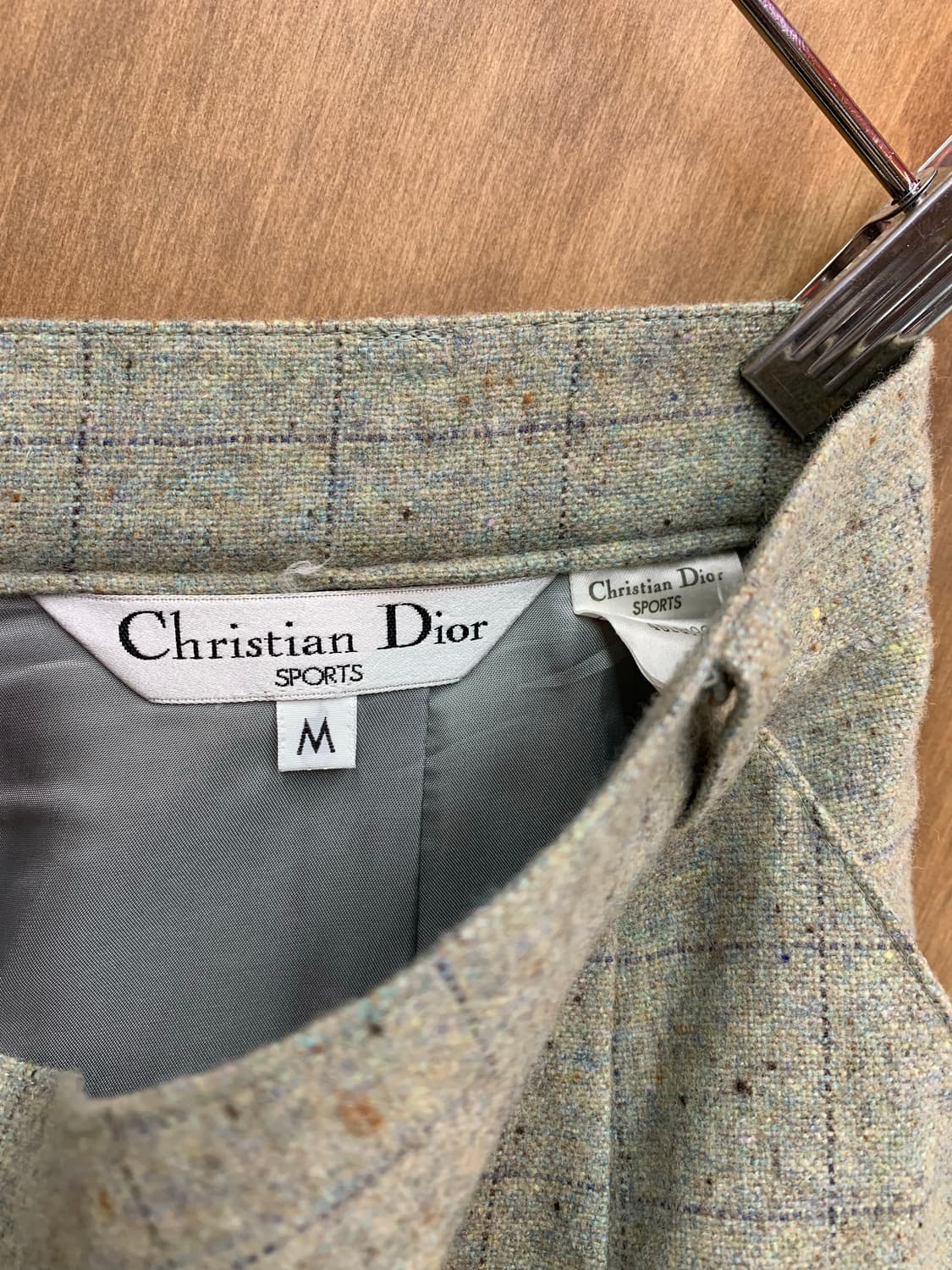 크리스찬디올 스포츠 울 미디 스커트 상품이미지6