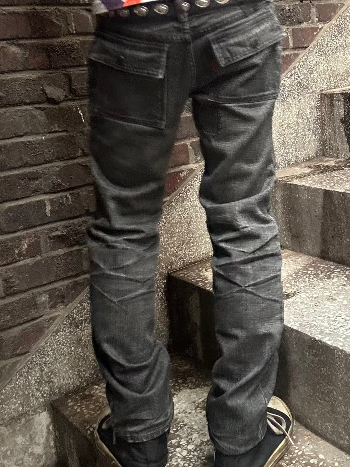 Rare 05ss Number Nine Nightcrawler jeans 상품이미지4
