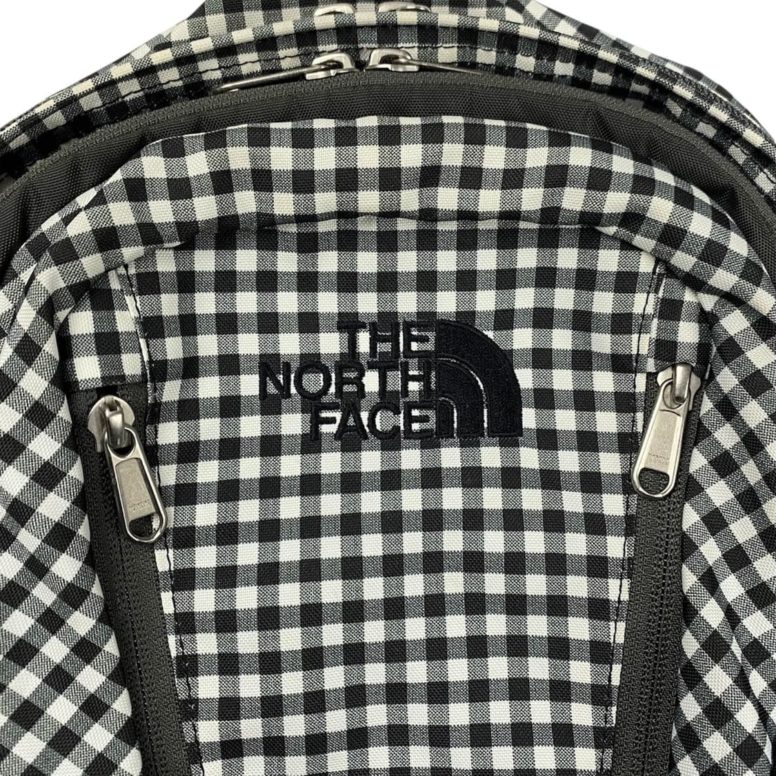 노스페이스 깅엄체크 싱글샷 백팩 상품이미지2