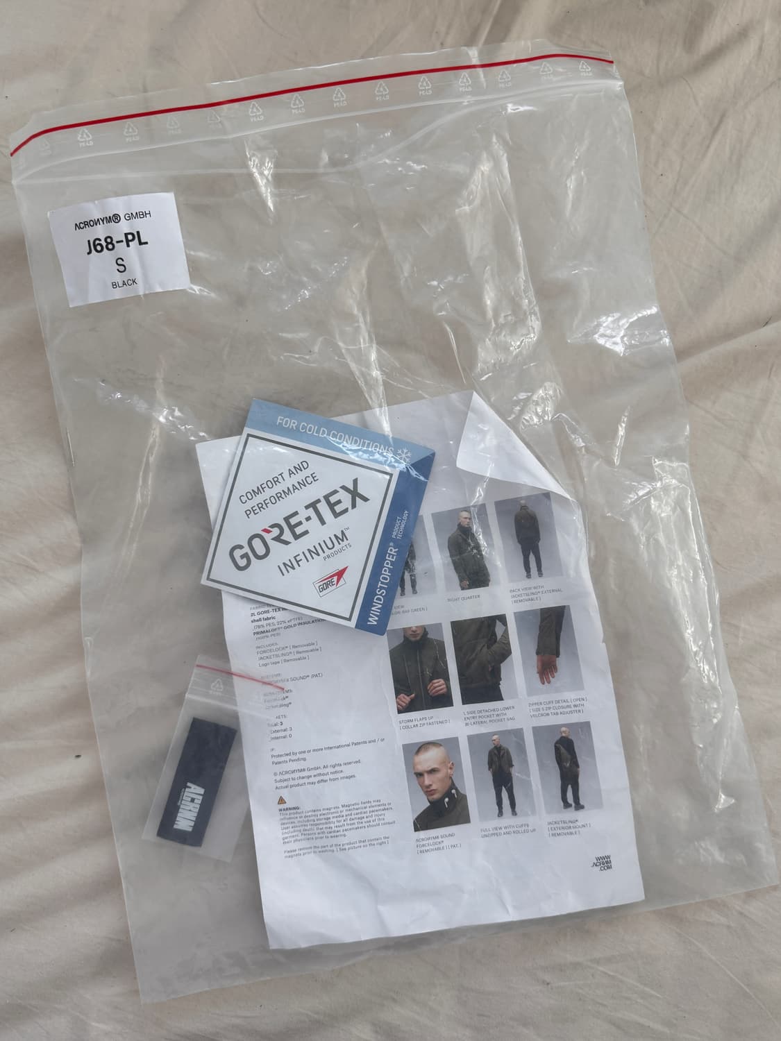 아크로님 j68-pl s사이즈 상품이미지3