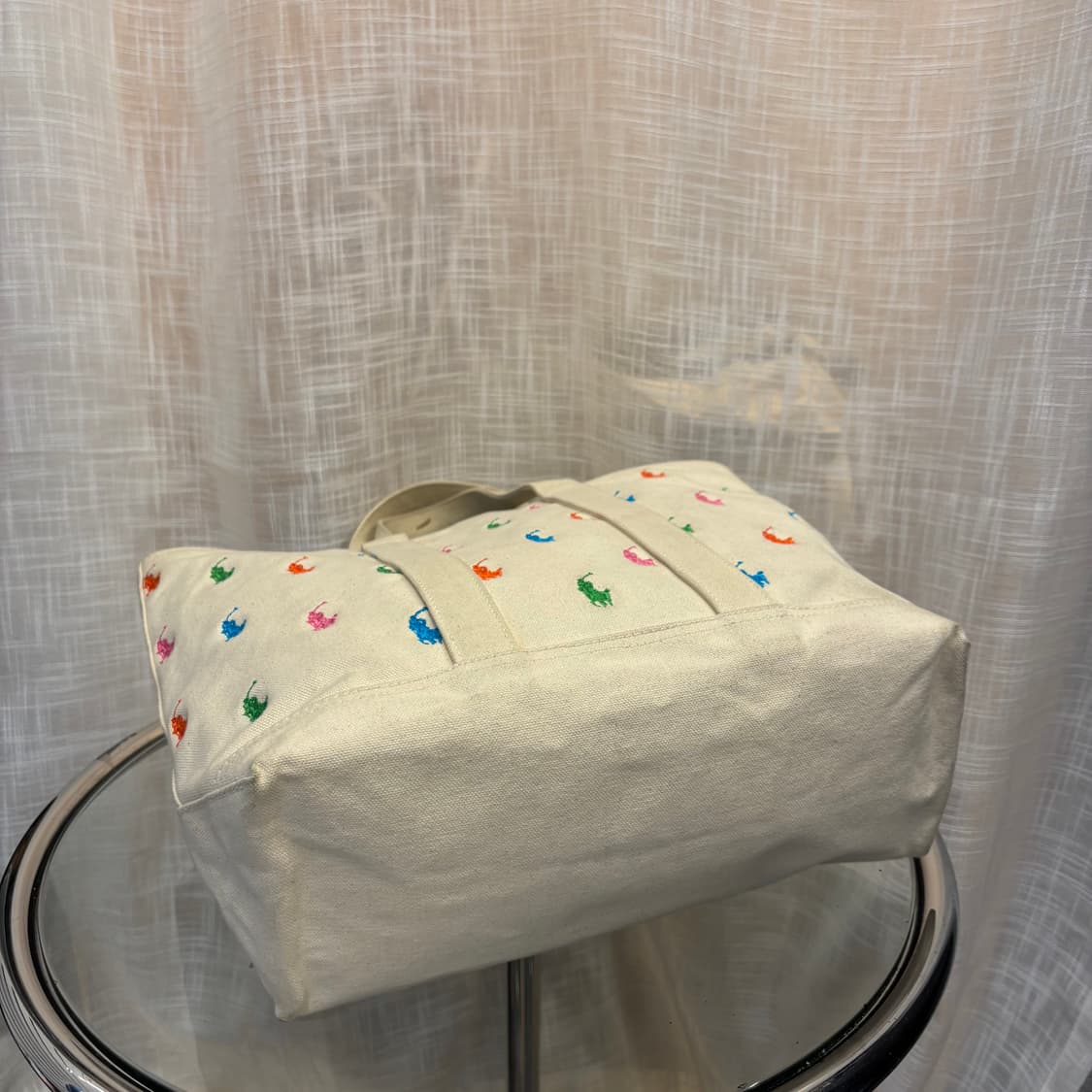 정품 폴로 랄프로렌 캔버스 토트백     상품이미지5