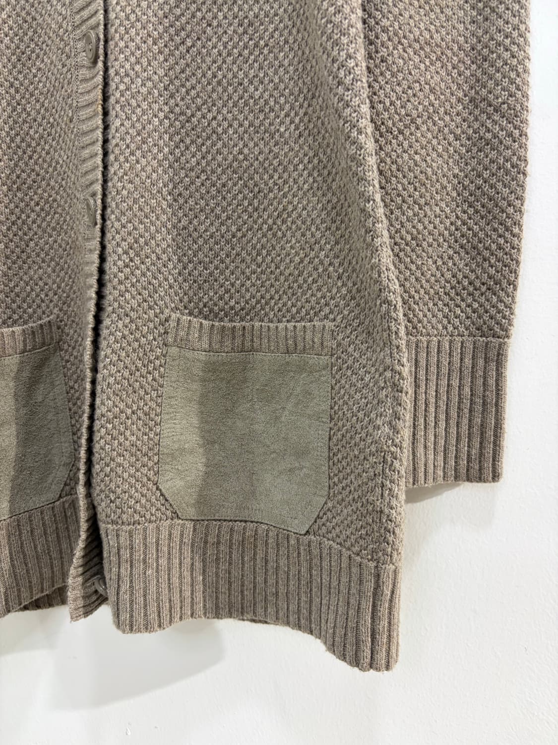 아르마니 익스체인지 오픈숄더 니트 가디건 상품이미지9