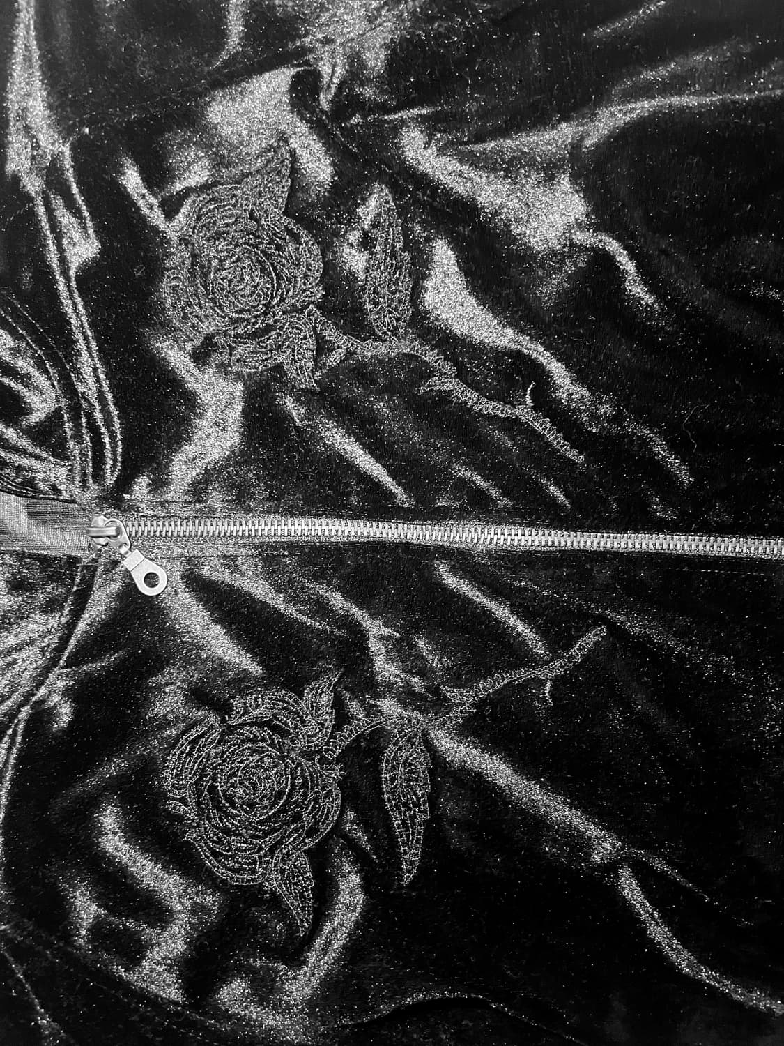 FUGA 벨벳 후드집업 상품이미지2