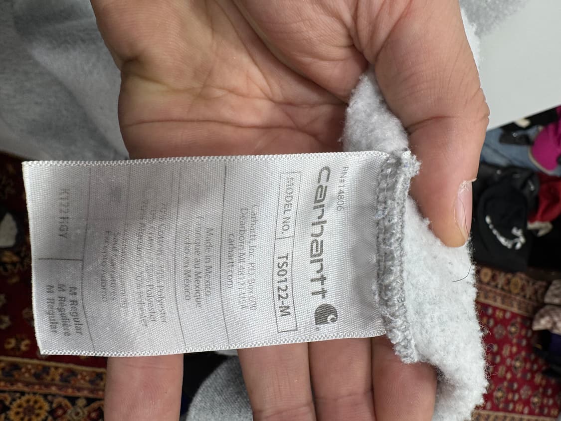 칼하트 k122 미드웨이트 후드집업 M 상품이미지5