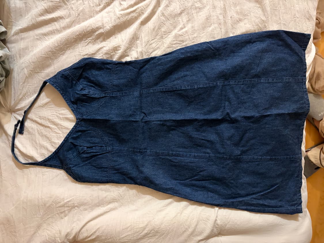 빈티지 미니 데님 원피스 상품이미지2