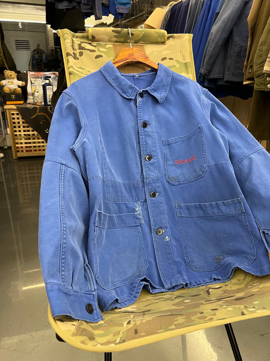 1950/60s OLD MODEL REPAIR 빈티지 프렌치워크자켓 상품이미지3