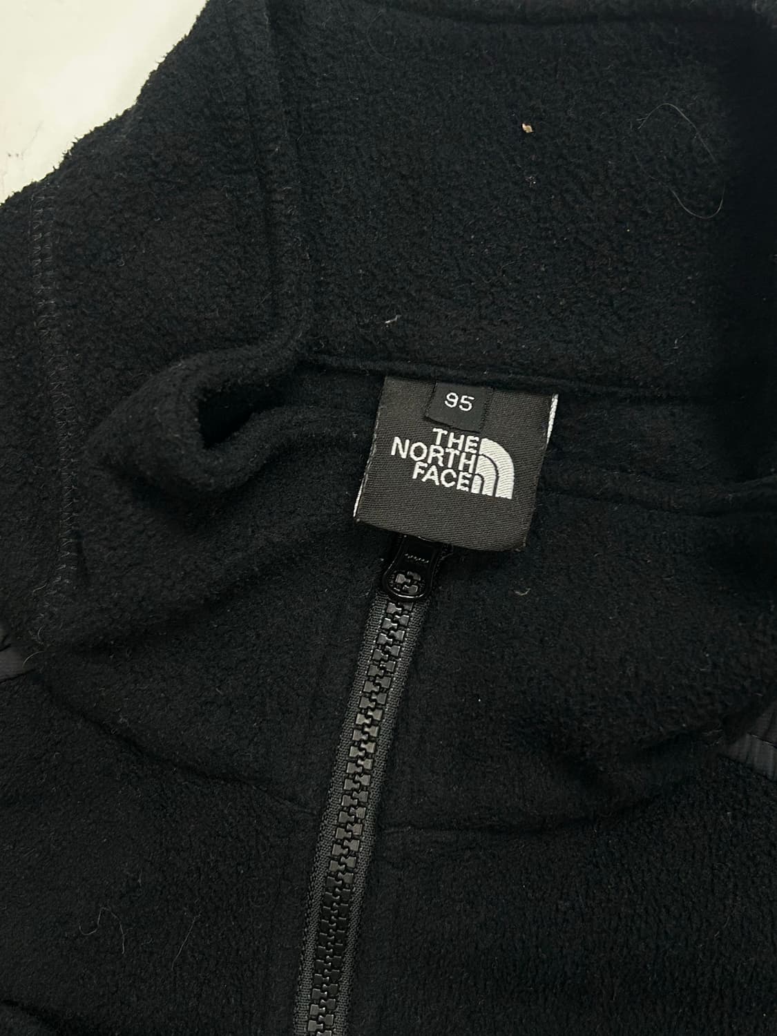 노스페이스 블랙 숄더패치 플리스 자켓 95 상품이미지5