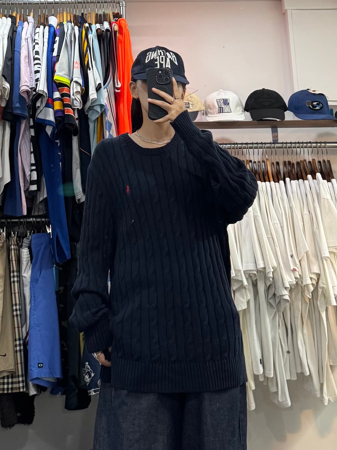 폴로 랄프로렌 꽈배기 니트 상품이미지4