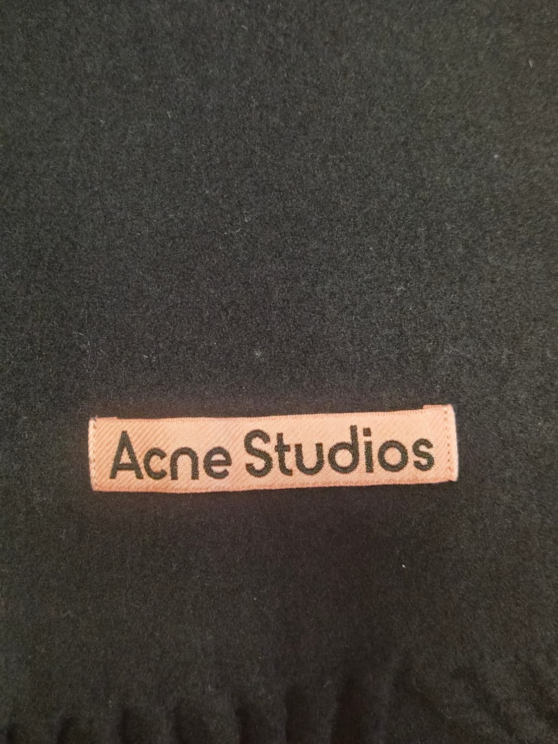 (정품) 아크네스튜디오 로고 패치 멜란지 스카프 (명품 목도리 머플러) 상품이미지2