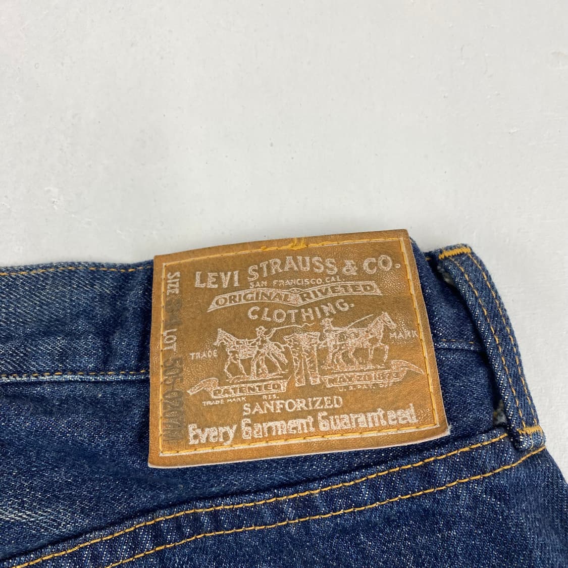 리바이스 X 후지와라 히로시 X 프라그먼트 페놈 셀비지 데님 진 (34) 상품이미지9